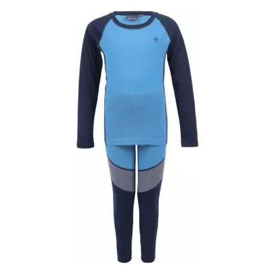 Felső és alsó fiú termo fehérnemű COLOR KIDS Ski underwear, colorblock, blue