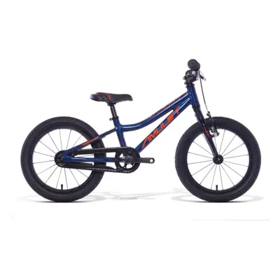 Gyermek mountain bike AMULET 16 Mini Lite, dark blue metalic orange shiny 2022