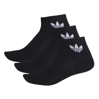 Ponožky ADIDAS ORIGINALS MID ANKLE SCK-BLACK 3 PACK