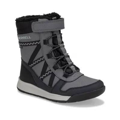 Gyermek téli magas csizma MERRELL Snow Crush 2.0 WTPF black grey