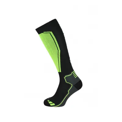 Kompressziós sízokni BLIZZARD Compress 85 ski socks, black yellow