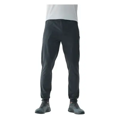 Pánske zateplené tepláky 4F TROUSERS FNK-WAW24TFTRM681-22M-ANTHRACITE MELANGE