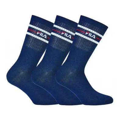 Zokni FILA F9092 SOCKS 3-PACK-321 NAVY