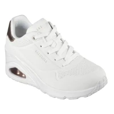 Női szabadidős lábbelik SKECHERS Uno Wedge white rose