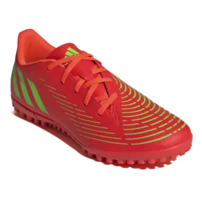 Férfi futballcipő gyep ADIDAS Predator Edge.4 M TF solar red solar green core black