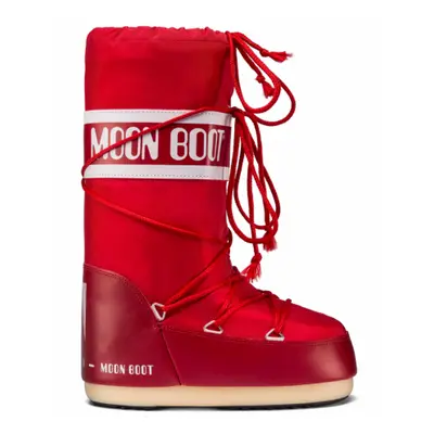 Női téli magas csizma MOON BOOT Icon Nylon red