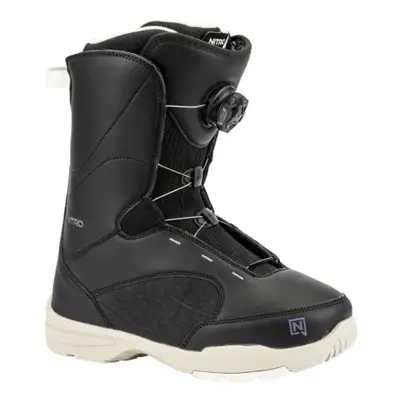 Női snowboard csizma NITRO 25 boty FLORA BOA black