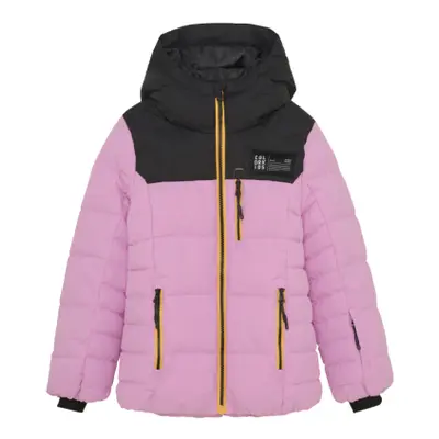 Lány sídzseki COLOR KIDS Jr. Ski Jacket - Quilt-5214-Lilac chiffon