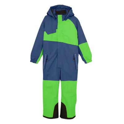 Junior téli overál COLOR KIDS Coverall - Colorblock-741645.7150-Vintage Indigo