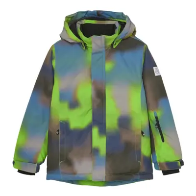 Fiú síkabát COLOR KIDS Ski Jacket - AOP -2144-Green Gecko