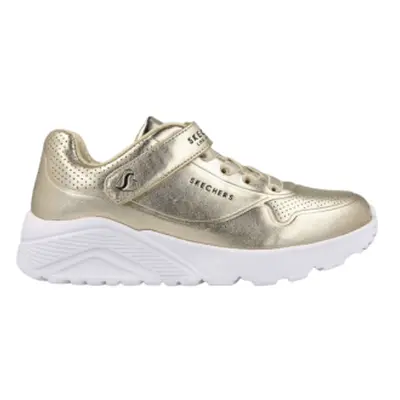 Lányok szabadidős cipők SKECHERS Uno Lite Chrome Steps gold