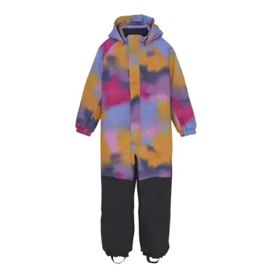 Lány téli overál COLOR KIDS Coverall - AOP W. Contrast-5214-Lilac chiffon