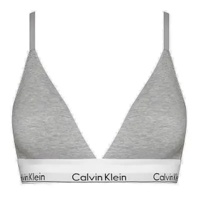 Női melltartó CALVIN KLEIN 1 PACK-LL TRIANGLE-GREY HEATHER