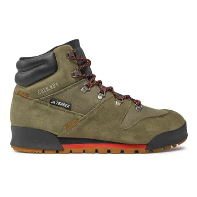 Férfi magas túracipő ADIDAS Terrex Snowpitch C.Rdy olive strata bronze strata orange