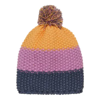 Lány téli sapka COLOR KIDS Hat - Colorblock-5214-Lilac chiffon