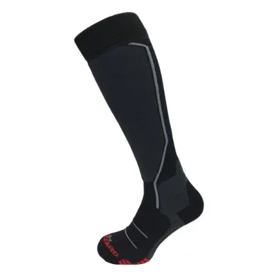 Sí térdzokni (zokni) BLIZZARD Allround ski socks, black anthracite grey red