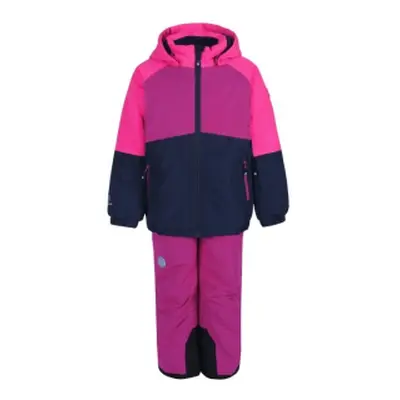 Lányos sídzseki és nadrág szett COLOR KIDS Ski set colorblock, AF 10.000, festival fuchsia