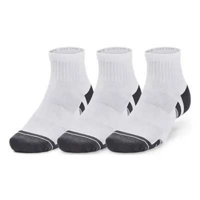 Zokni UNDER ARMOUR 3 PACK-UA Performance Tech Qtr-WHT