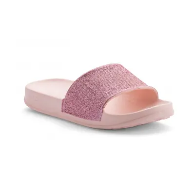 Gyermek papucs (strandcipő) COQUI Tora candy pink glitter