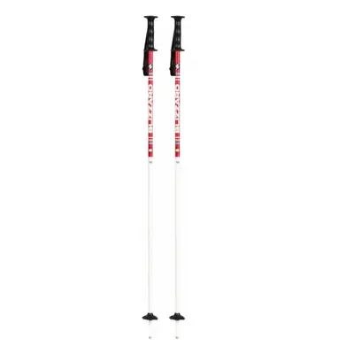 Junior síbotok BLIZZARD Race junior ski poles, white red