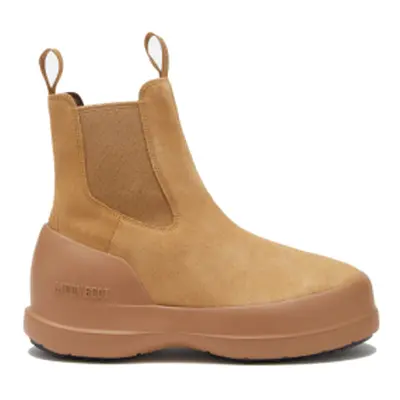 Magas téli csizma MOON BOOT MB LUNA CHELSEA SUEDE -L003 SAND