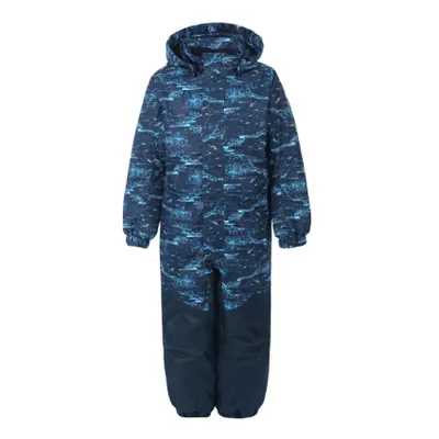 Fiú téli overál COLOR KIDS Coverall AOP, AF 10.000, total eclipse