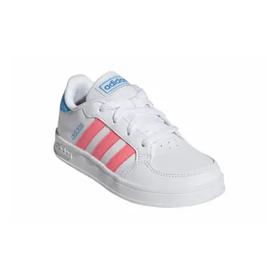 Junior szabadidős lábbelik ADIDAS Breaknet cloud white acid red sky rush