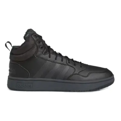 Férfi téli bokacsizma ADIDAS Hoops 3.0 Mid WTR core black carbon cloud white