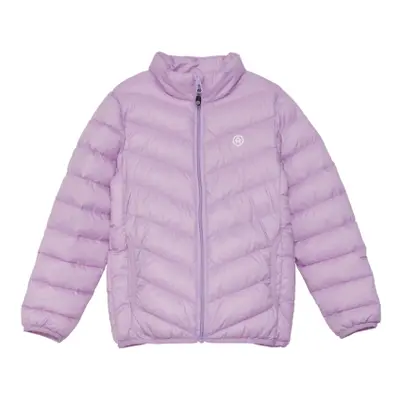 Lány dzseki COLOR KIDS Jacket Quilted - Packable, violet tulle