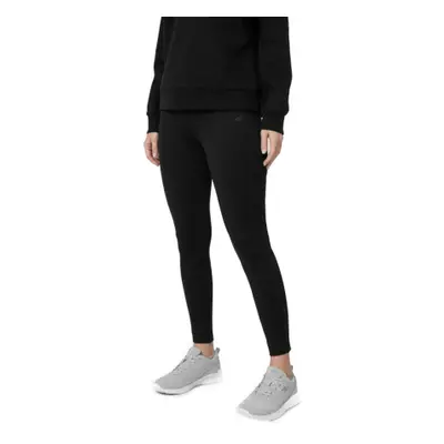 Női leggings 4F WOMENS LEGGINGS LEG010-20S-DEEP BLACK