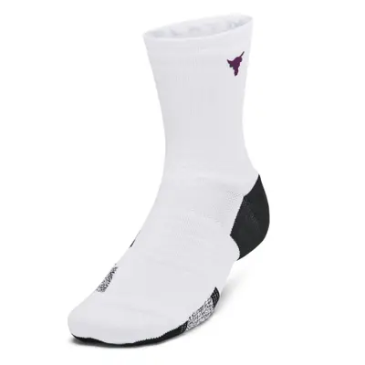 Női zokni UNDER ARMOUR 1 PACK-UA PRJ Rock AD Playmaker Mid-WHT