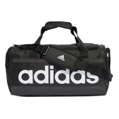 Utazótáska ADIDAS LINEAR DUFFEL S BLACK WHITE