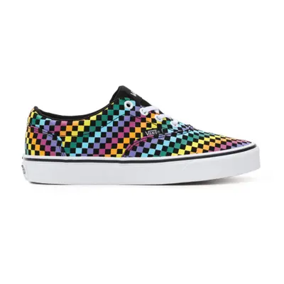 Női szabadidős lábbelik VANS WM Doheny (Rainbow Mini Check) black white