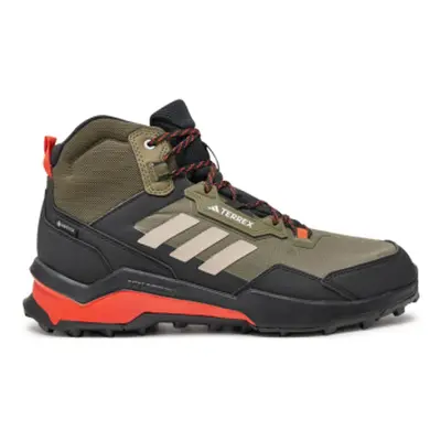 Férfi boka túracipő ADIDAS Terrex AX4 Mid GTX olive strata wonder beige core black