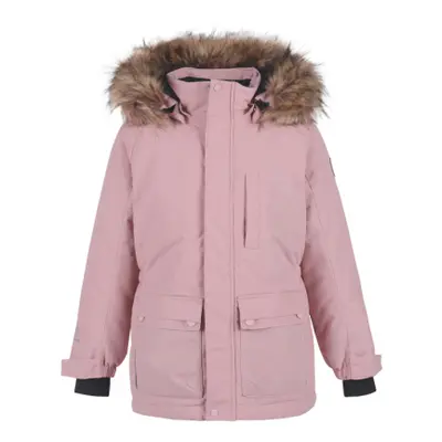 Lány dzseki COLOR KIDS Parka w. fake fur, AF 10.000, zephyr 740724.5906