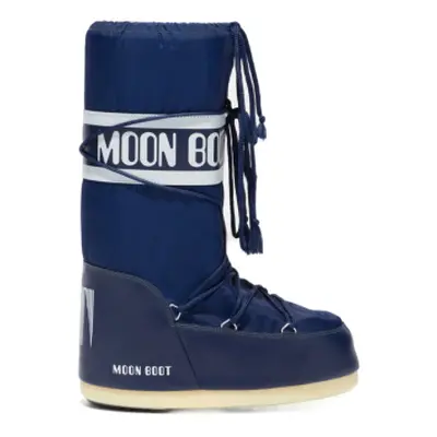 Női magas téli csizma MOON BOOT MB ICON NYLON F003 BLUE