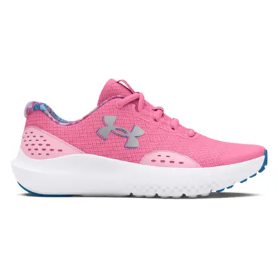 Lány sportcipő (edzés) UNDER ARMOUR UA GGS Surge 4 Print sunset pink pink metallic silver