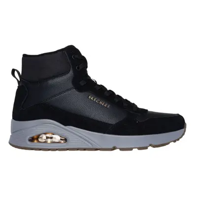 Férfi téli bokacsizma SKECHERS Uno Mid Sneaker black