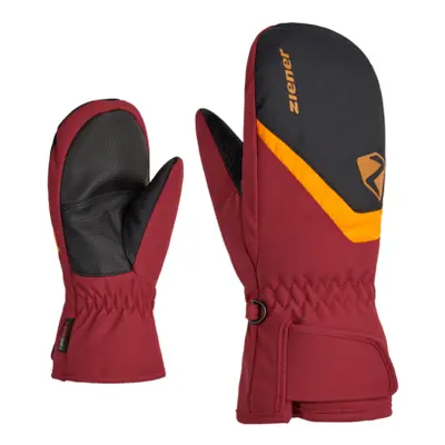 Síkesztyű ujjatlan ZIENER LORIANO AS(R) MITTEN glove junior, red cabin