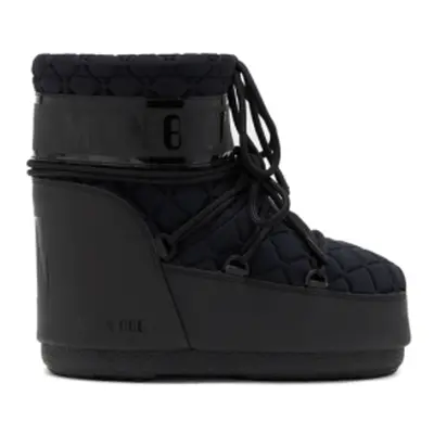 Női alacsony téli csizma MOON BOOT MB ICON LOW QUILT -N001 BLACK