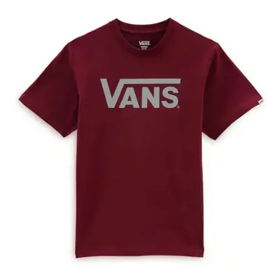 Fiú rövid ujjú póló VANS CLASSIC -B Burgundy Grey