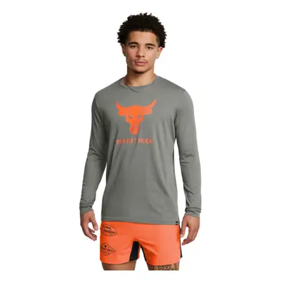 Hosszú ujjú férfi póló UNDER ARMOUR PROJECT ROCK UA PROJECT ROCK BRAHMA BULL LS-GRN