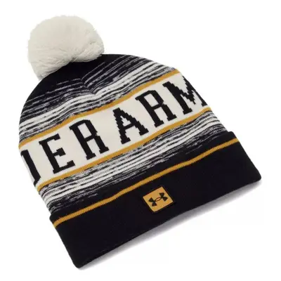 Férfi téli sapka UNDER ARMOUR M Halftime Pom Beanie-WHT 111