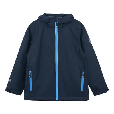 Fiú túra softshell kabát COLOR KIDS Softshell Solid Col. - Light, total eclipse