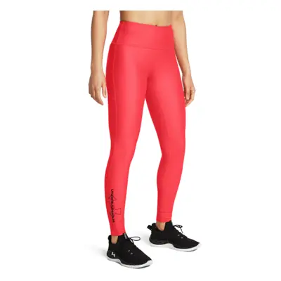 Női leggings UNDER ARMOUR Tech Branded Legging-RED