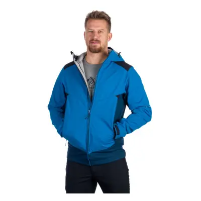 Férfi túra softshell kabát NORTHFINDER MORRIS-387-blueblue