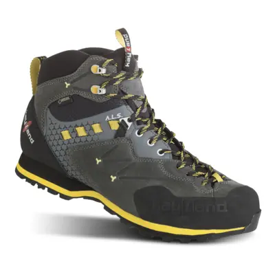 Férfi boka túracipő KAYLAND Vitrik Mid Gtx, Dark grey Yellow