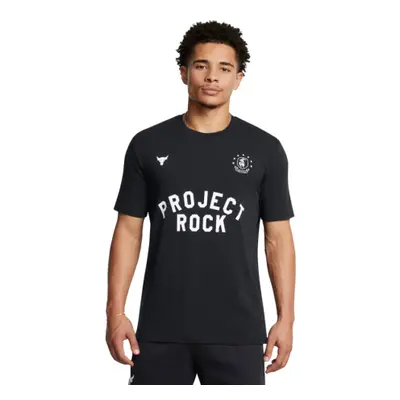 Rövid ujjú férfi póló UNDER ARMOUR PROJECT ROCK UA PROJECT ROCK SS BOH-BLK