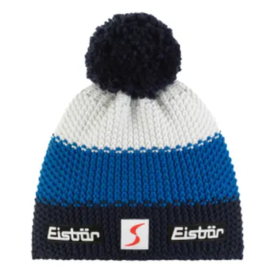 Junior téli sapka EISBÄR Star Pompon MÜ SP kids - darkcobalt-bugatti-white