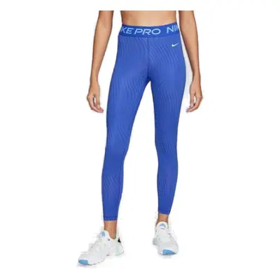 Női leggings NIKE W NIKE PRO DF MR 7 8 TIGHT AOP-FN4154-405-HYPER ROYAL